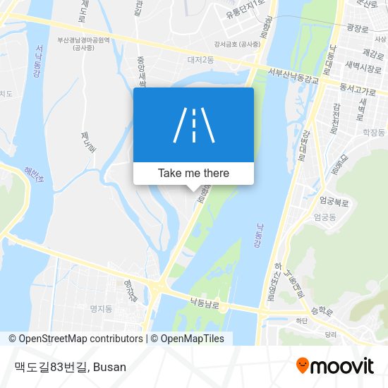 맥도길83번길 map