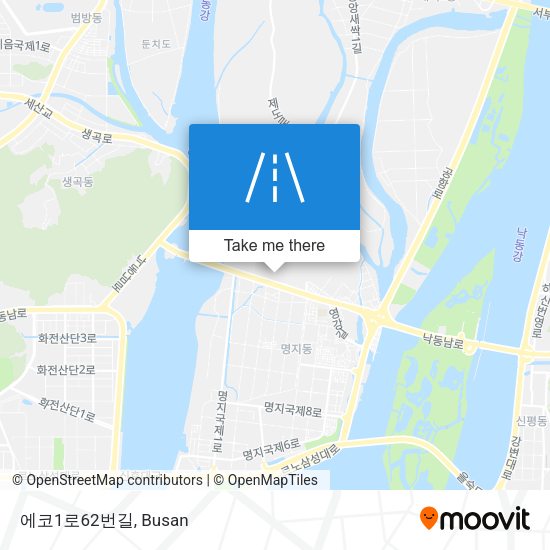 에코1로62번길 map