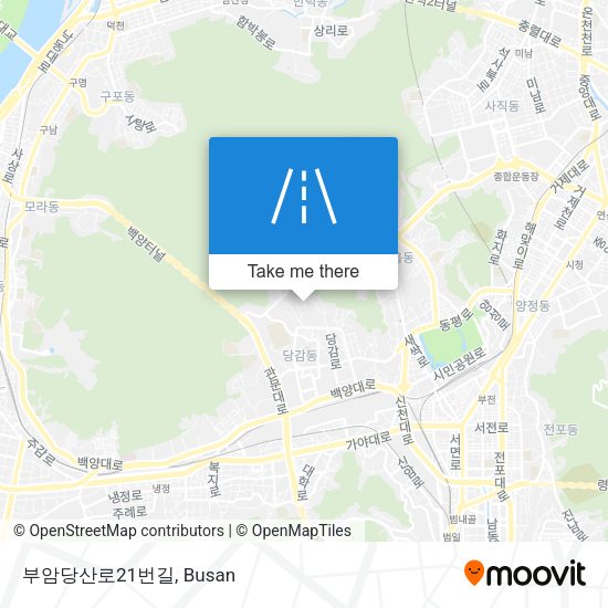 부암당산로21번길 map