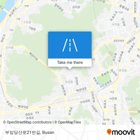 부암당산로21번길 map