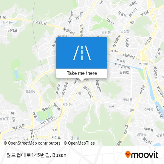 월드컵대로145번길 map