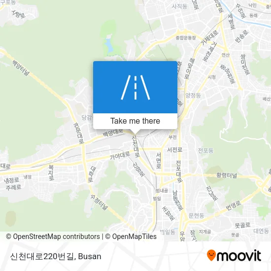 신천대로220번길 map