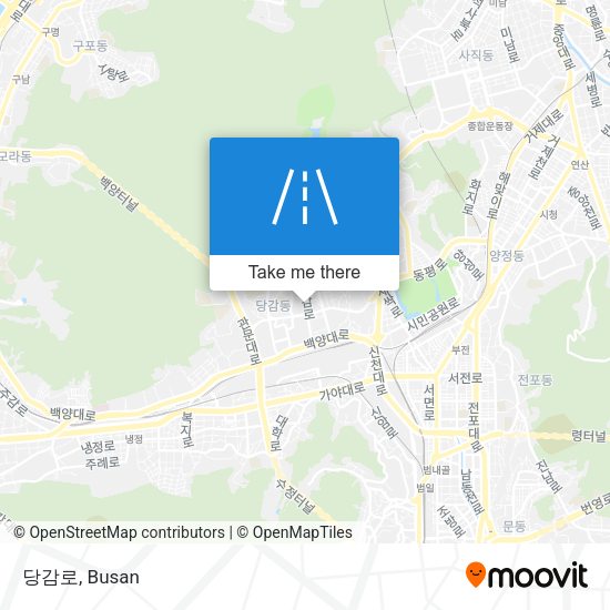 당감로 map