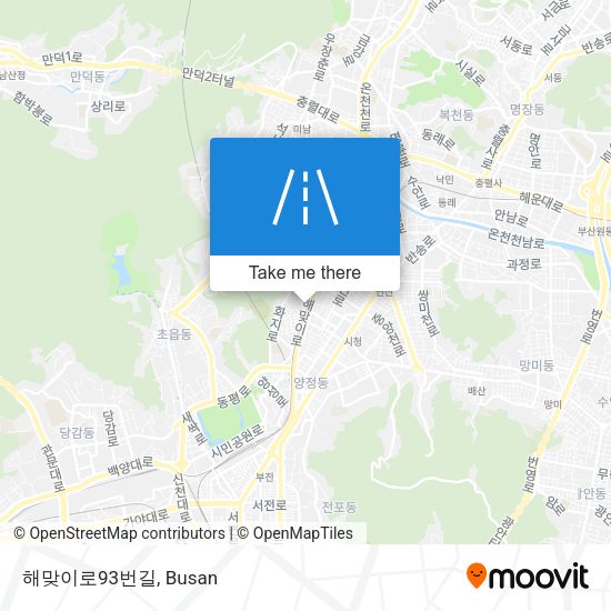 해맞이로93번길 map