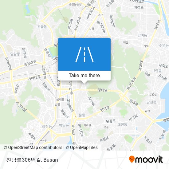 진남로306번길 map