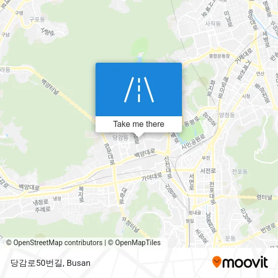 당감로50번길 map