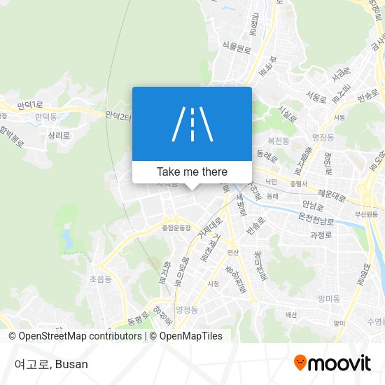 여고로 map
