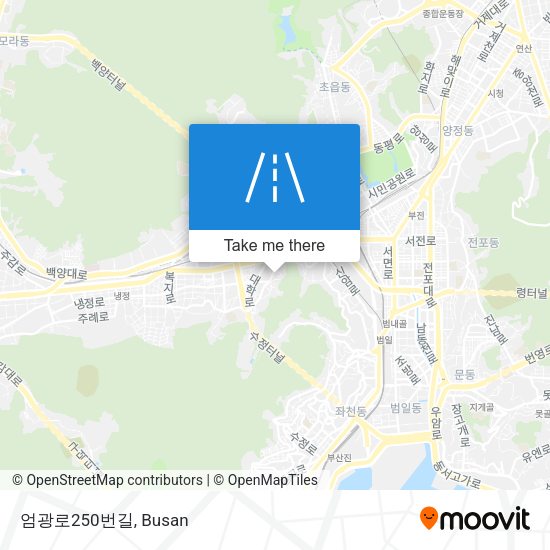 엄광로250번길 map