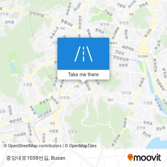 중앙대로1038번길 map