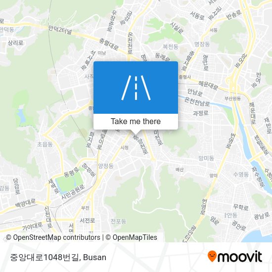 중앙대로1048번길 map