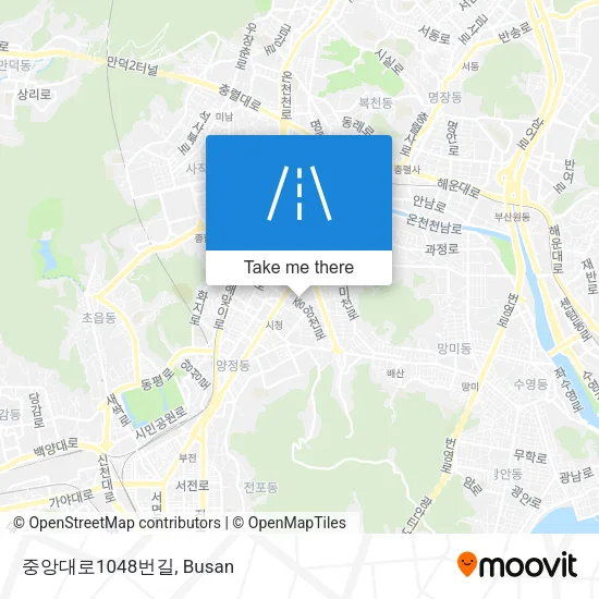 중앙대로1048번길 map