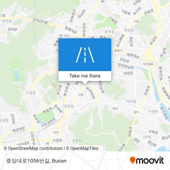 중앙대로1056번길 map