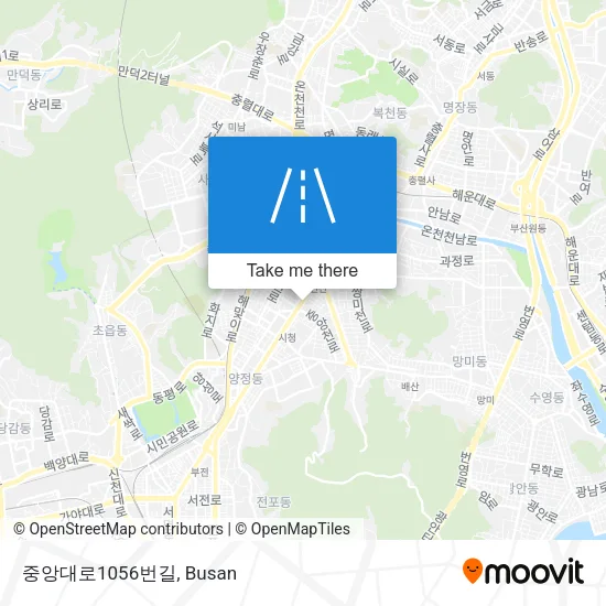 중앙대로1056번길 map