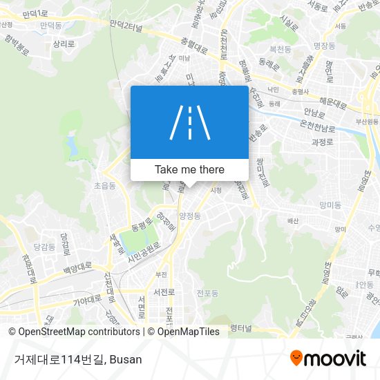 거제대로114번길 map