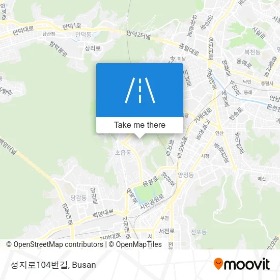 성지로104번길 map