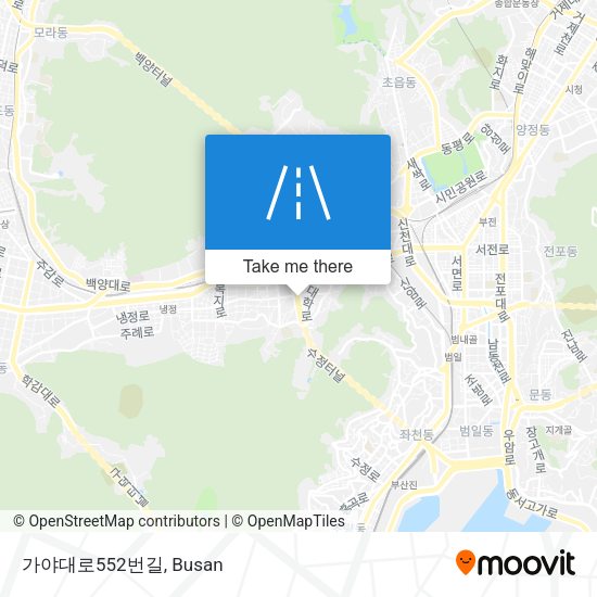 가야대로552번길 map