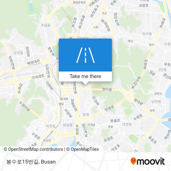 봉수로15번길 map