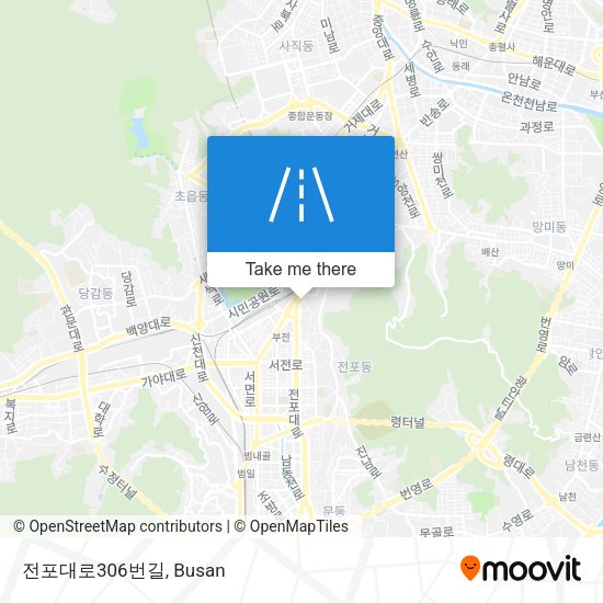 전포대로306번길 map