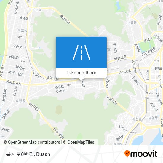 복지로8번길 map