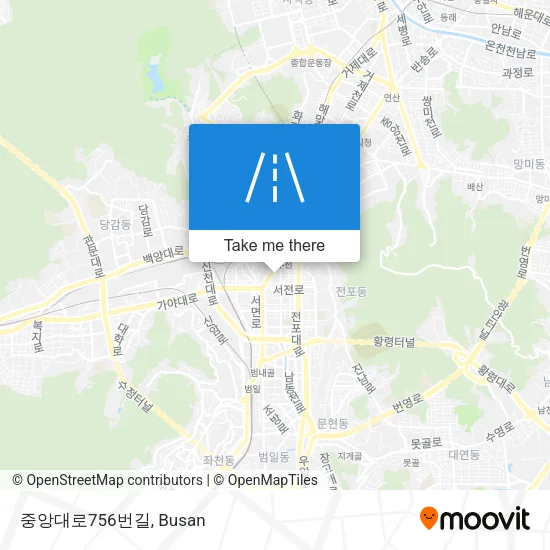 중앙대로756번길 map