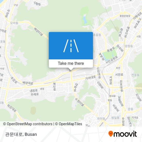 관문대로 map