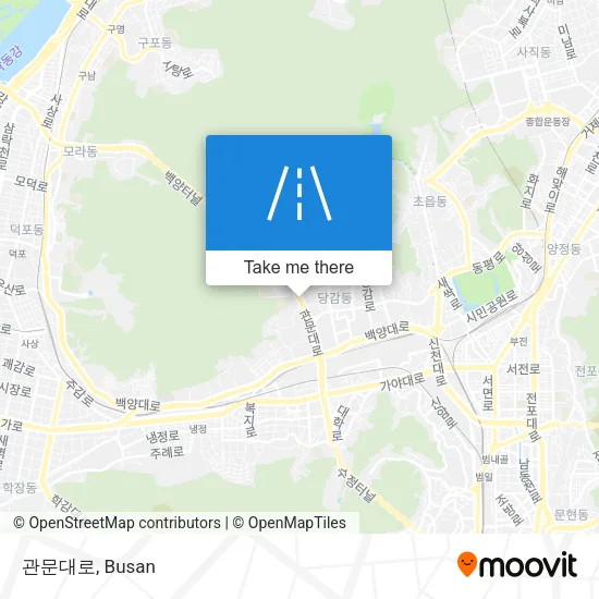 관문대로 map