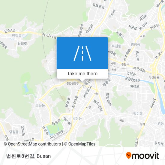 법원로8번길 map