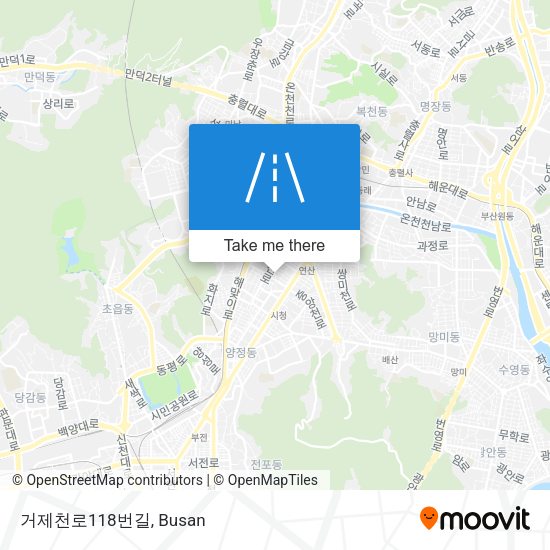 거제천로118번길 map