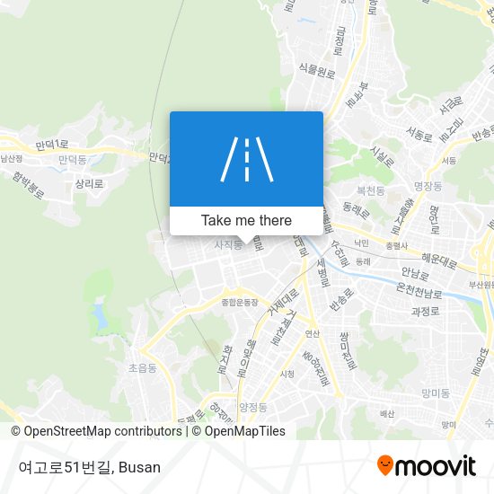 여고로51번길 map
