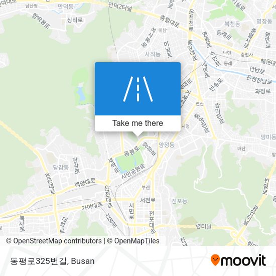 동평로325번길 map