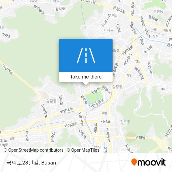 국악로28번길 map