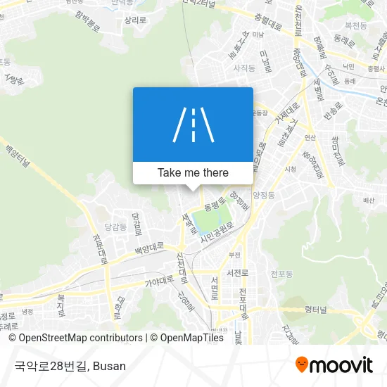 국악로28번길 map