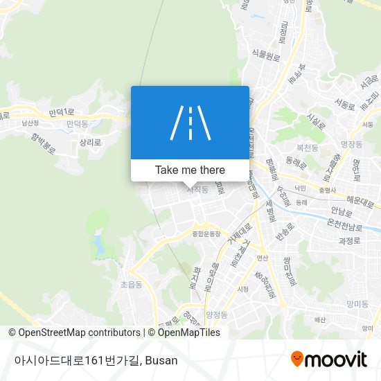 아시아드대로161번가길 map