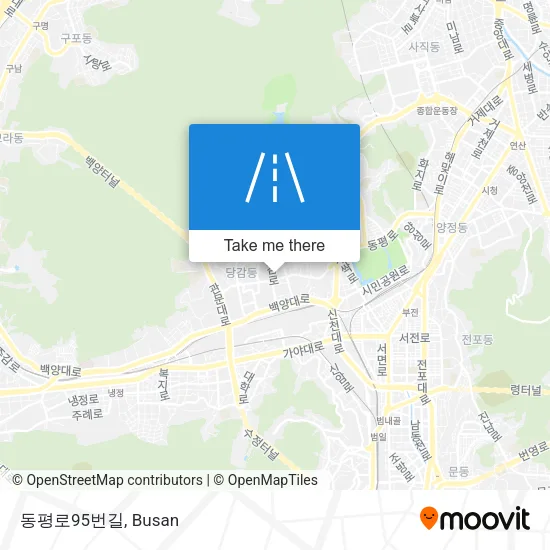 동평로95번길 map