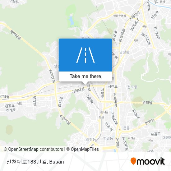 신천대로183번길 map