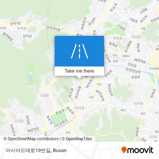 아시아드대로19번길 map