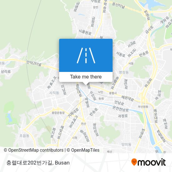 충렬대로202번가길 map