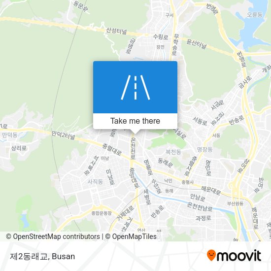 제2동래교 map