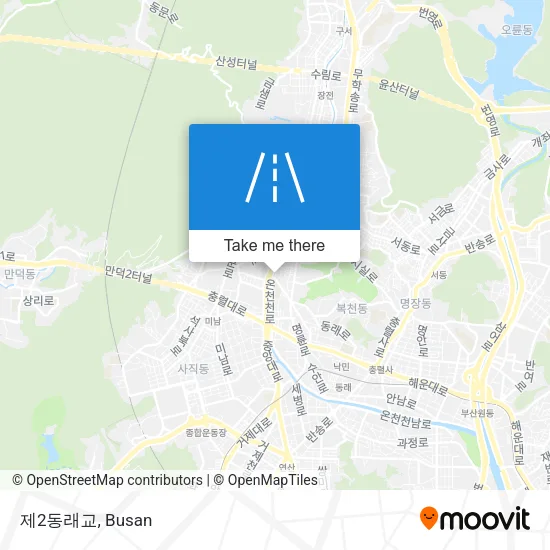 제2동래교 map
