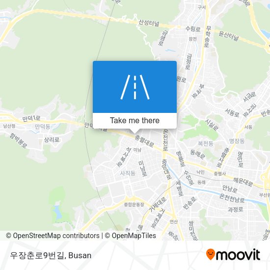 우장춘로9번길 map