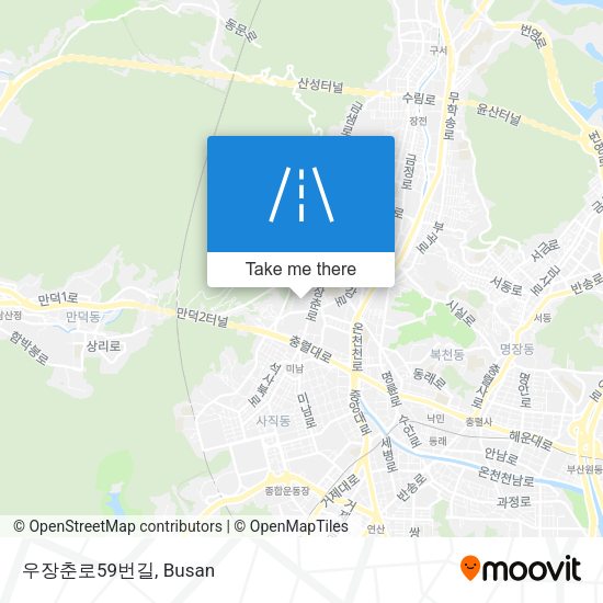 우장춘로59번길 map