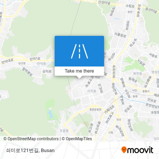 쇠미로121번길 map