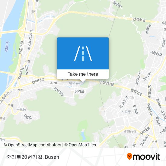 중리로20번가길 map