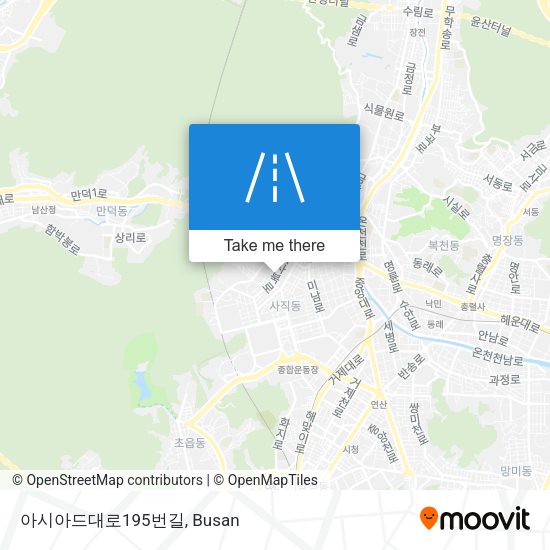아시아드대로195번길 map