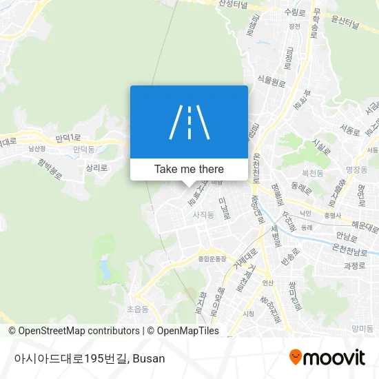 아시아드대로195번길 map