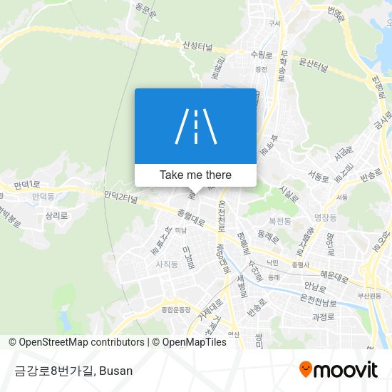 금강로8번가길 map