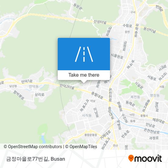 금정마을로77번길 map