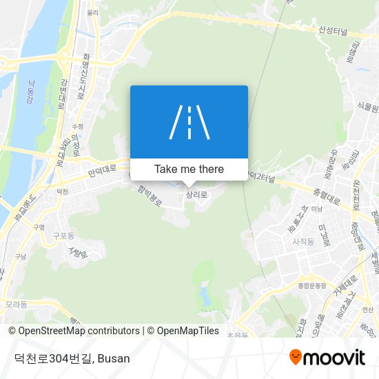 덕천로304번길 map