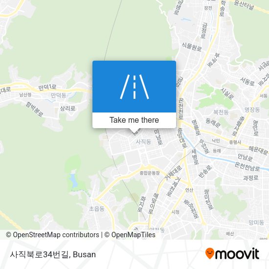 사직북로34번길 map