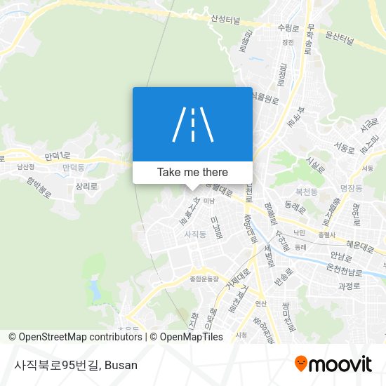 사직북로95번길 map